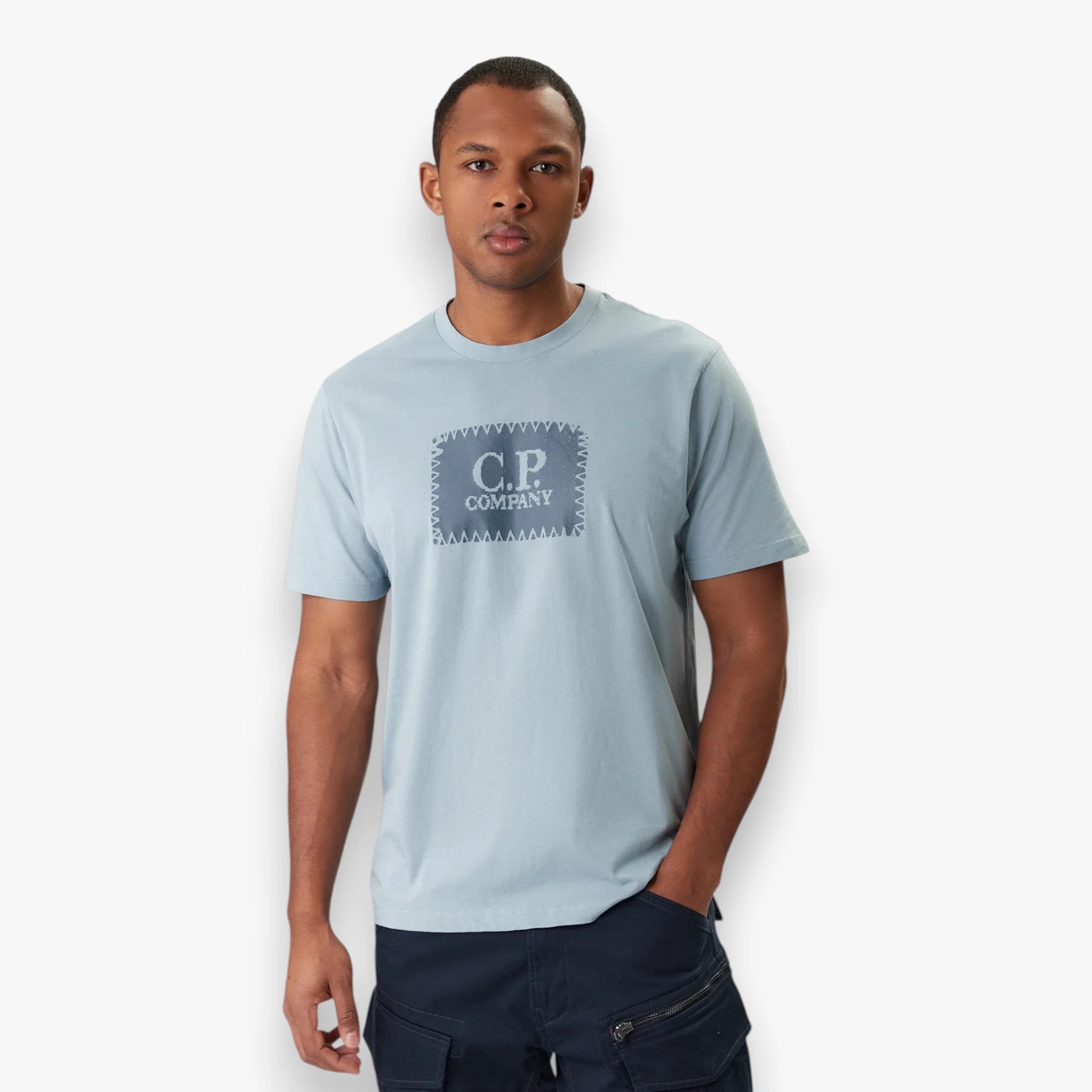 T-shirt 30/1 Bleu