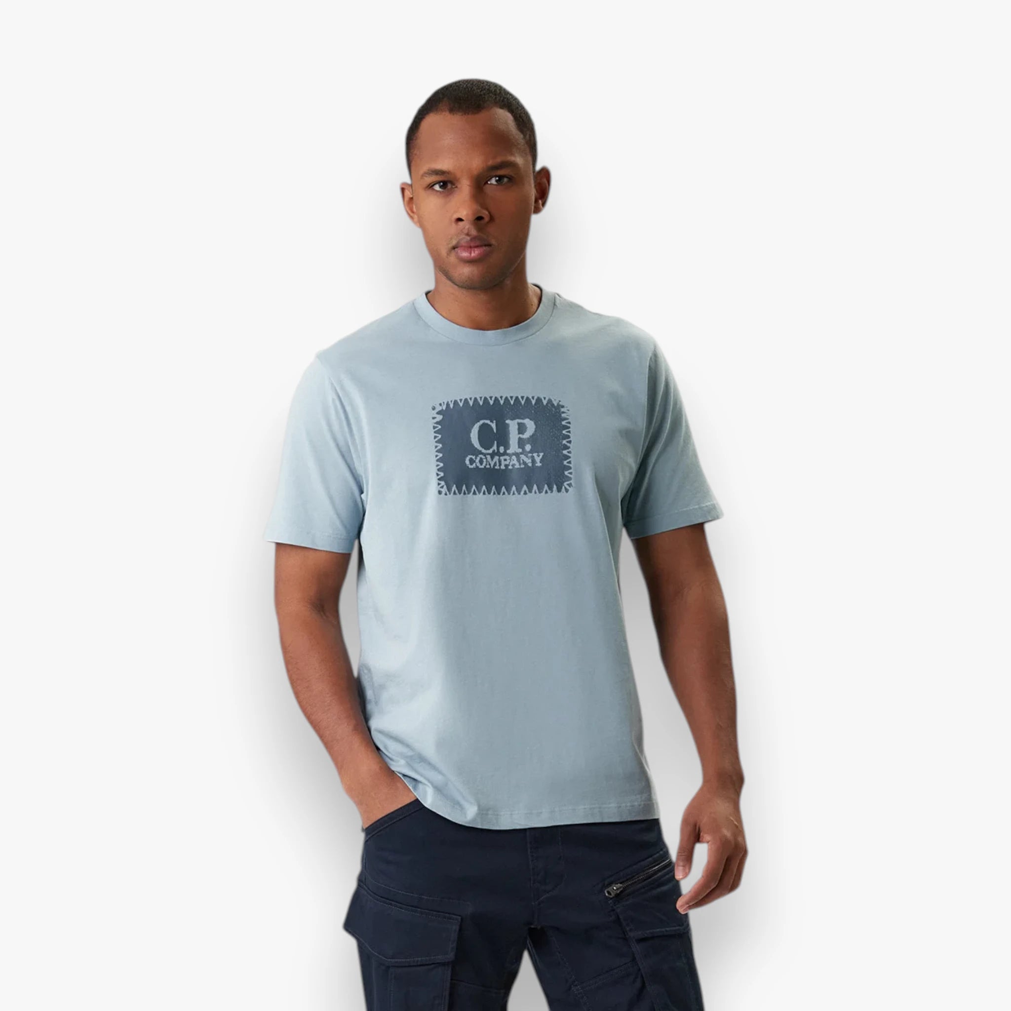 T-shirt 30/1 Bleu