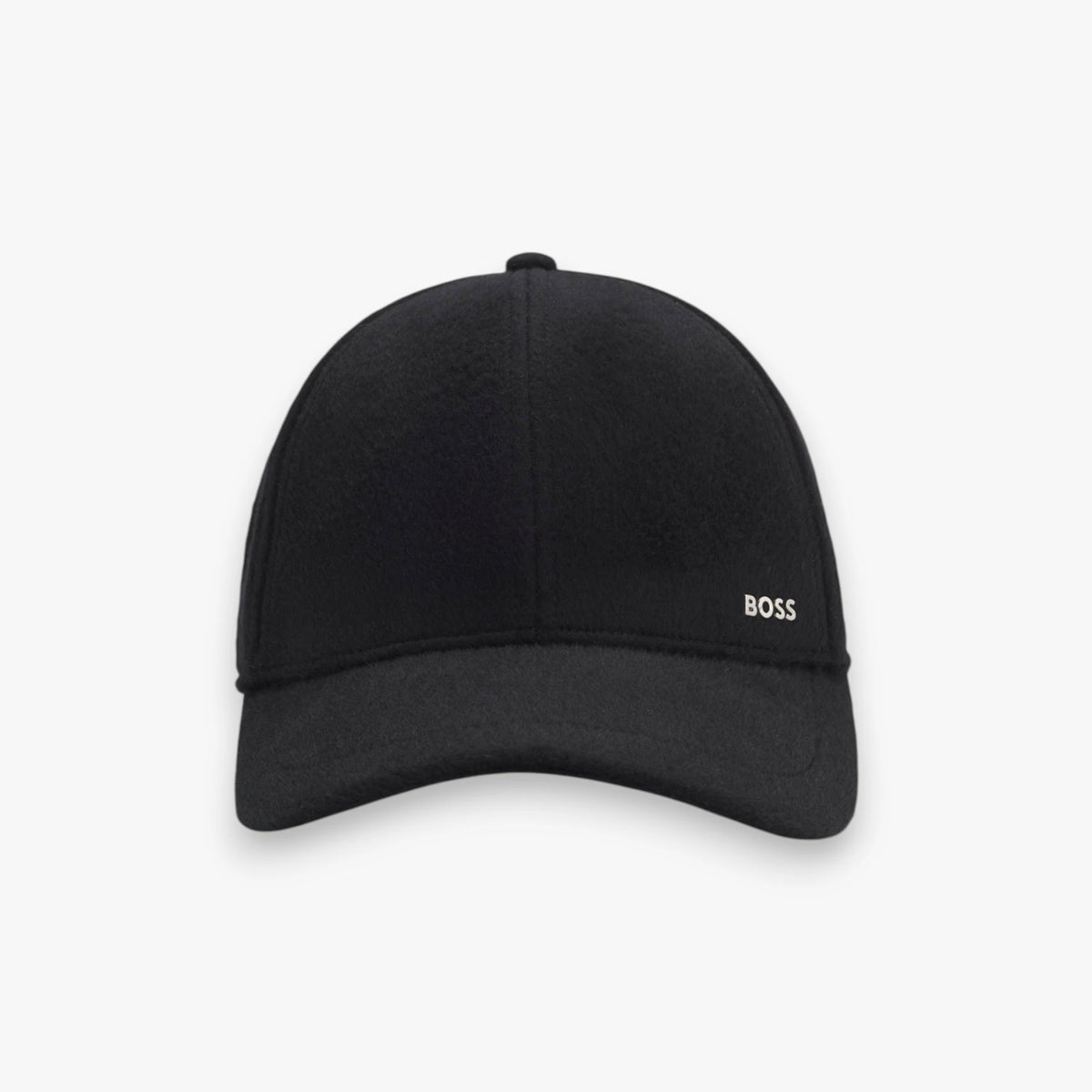 Casquette en laine et soie avec doublure en twill