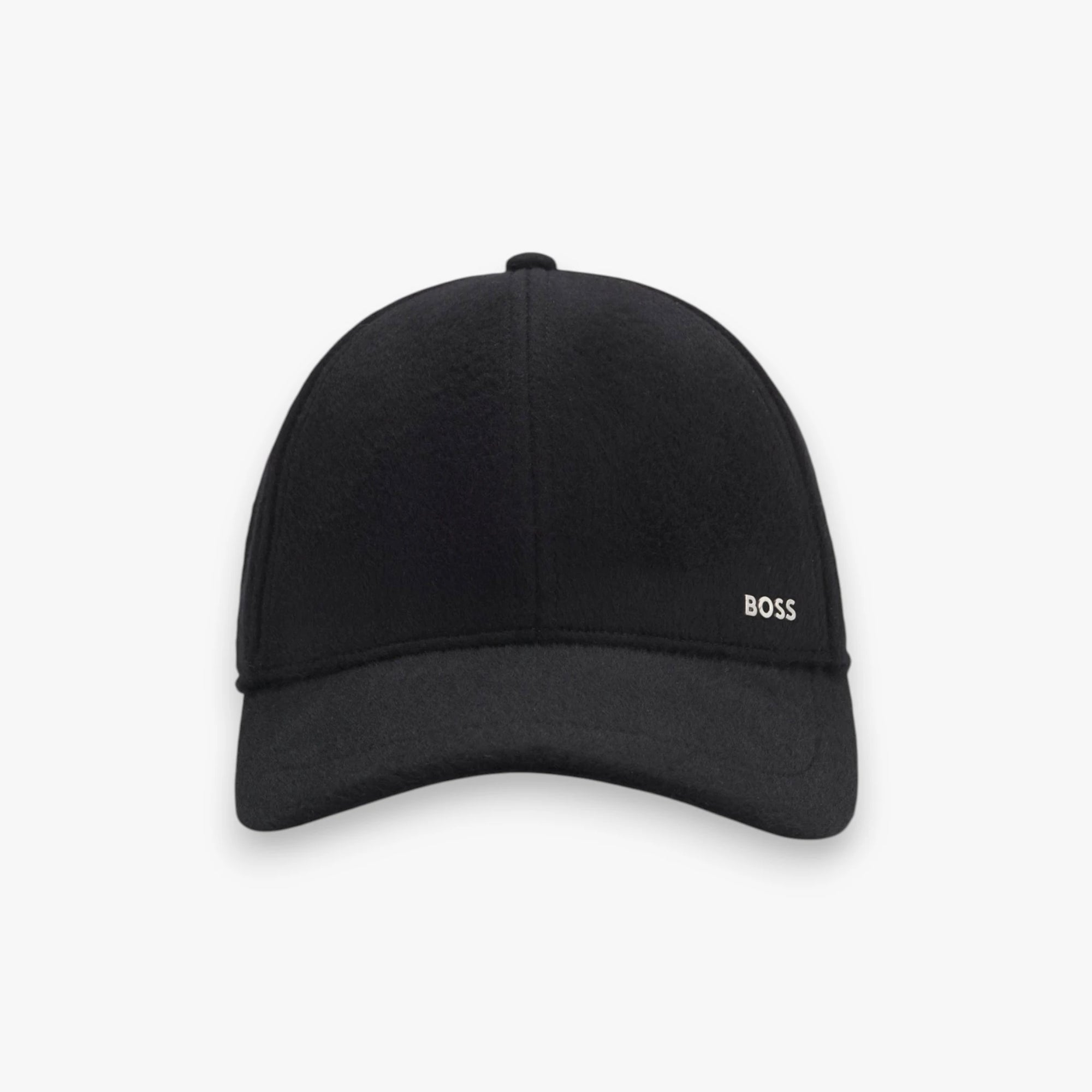 Casquette en laine et soie avec doublure en twill