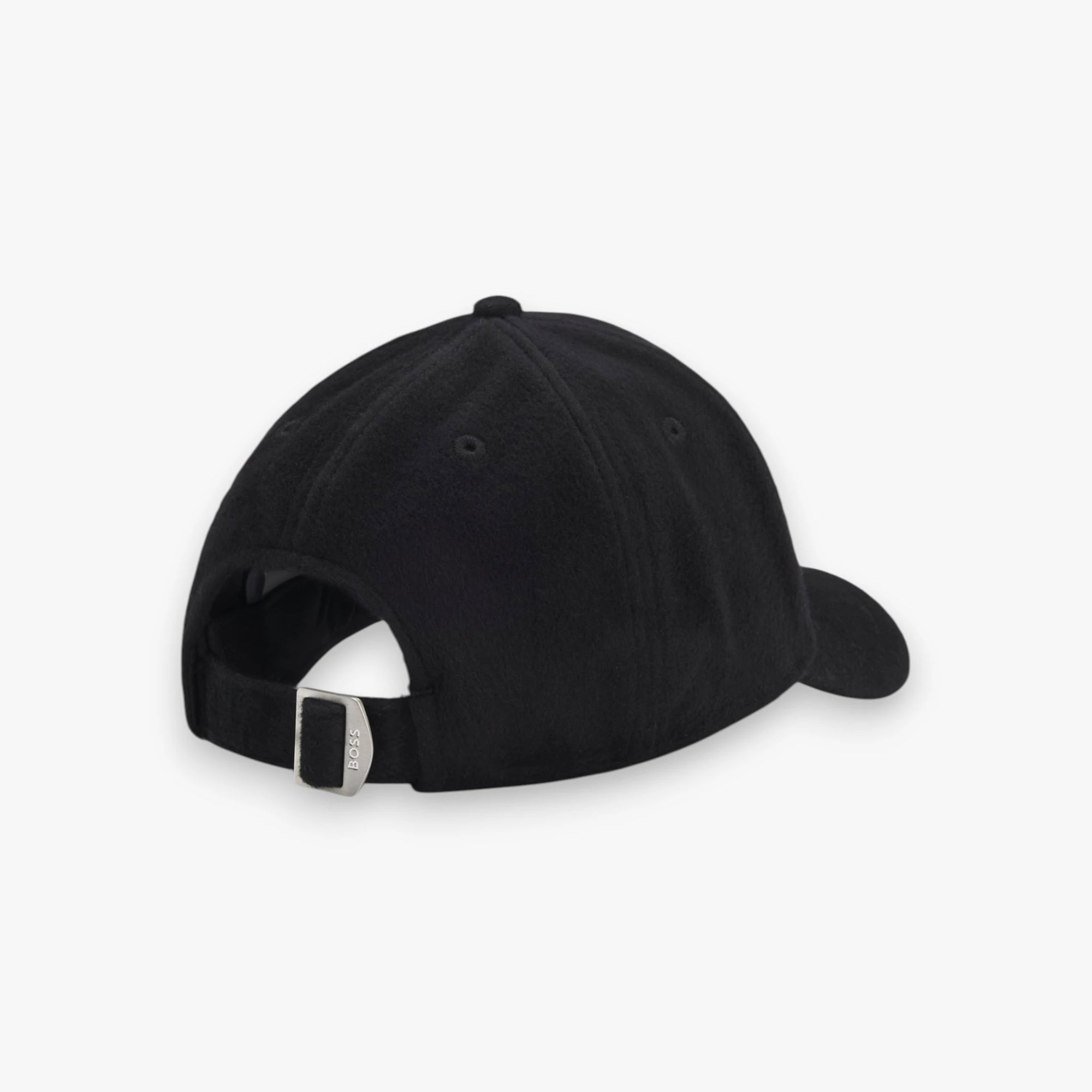 Casquette en laine et soie avec doublure en twill