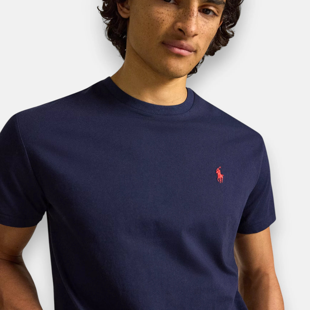 T-shirt en jersey à col rond