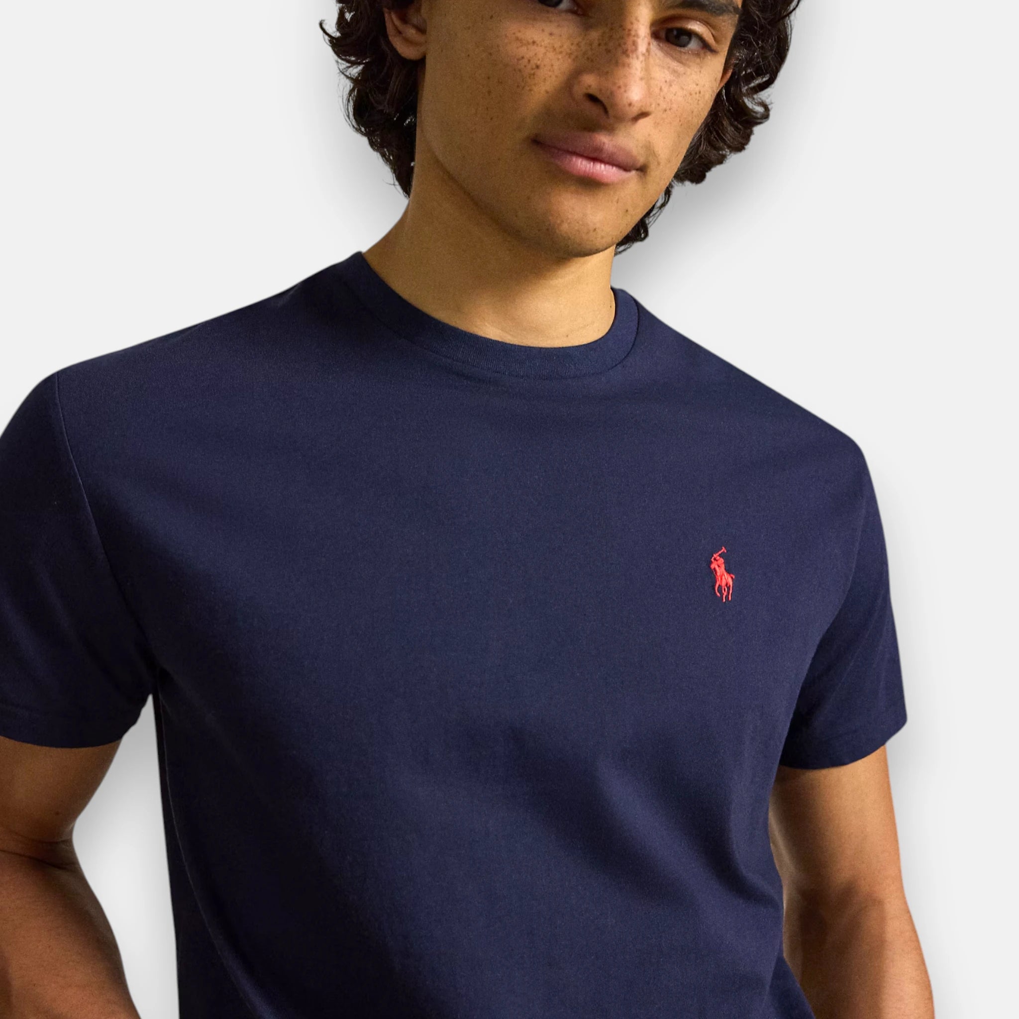 T-shirt en jersey à col rond