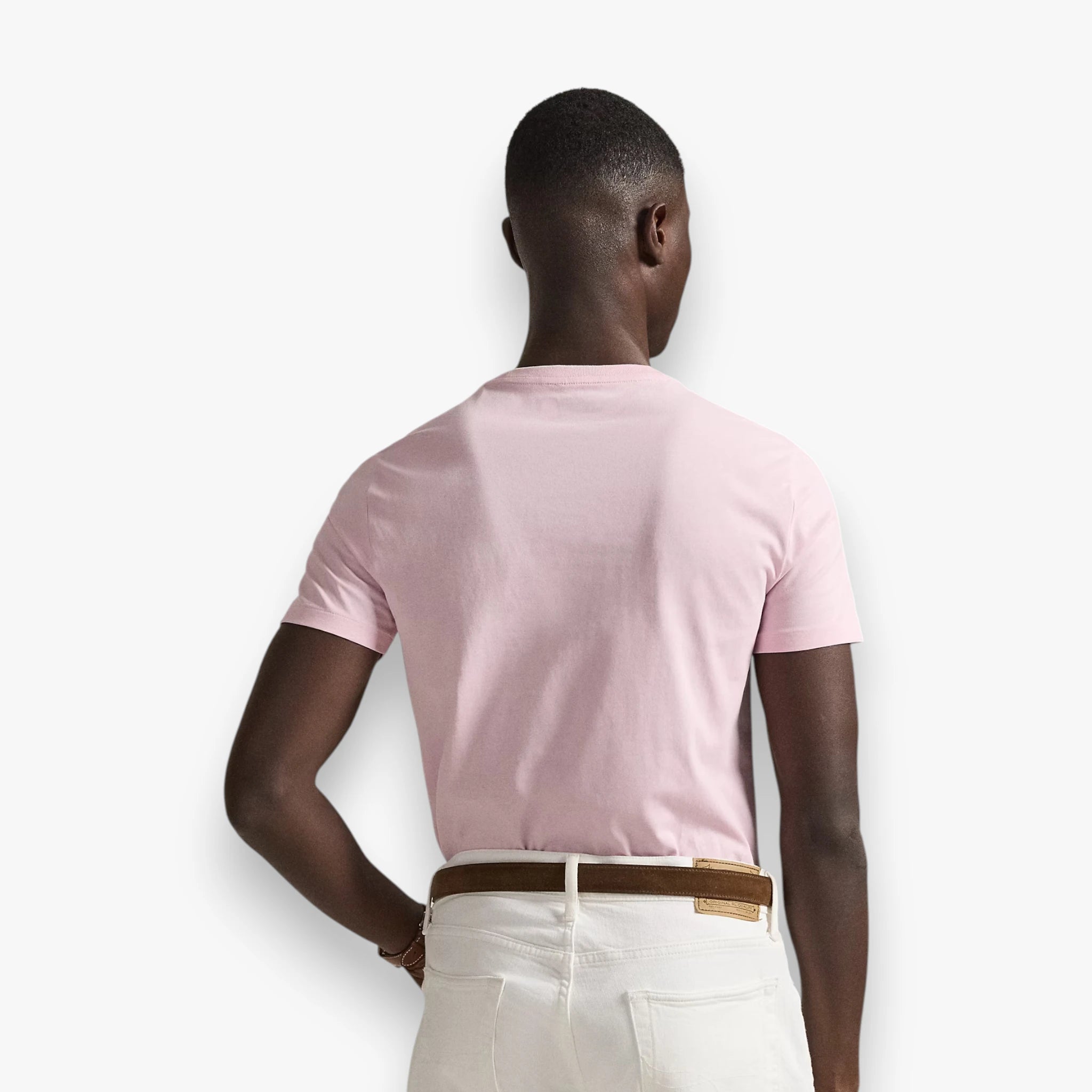 T-shirt col rond jersey Custom Slim Fit