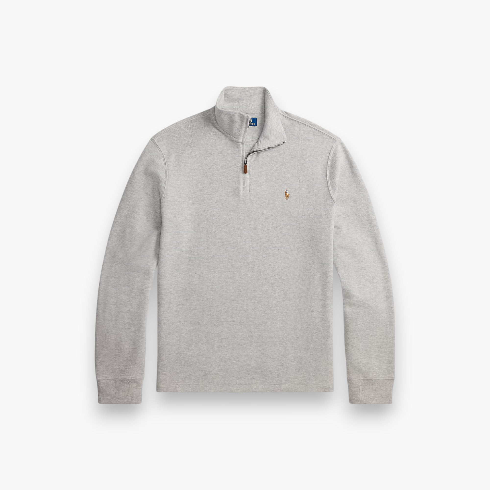 Pull demi-zippé côtelé Estate