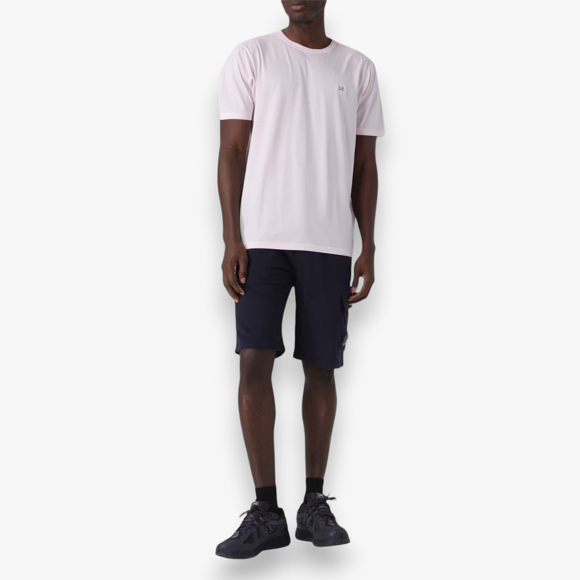 T-shirt en coton à patch logo - Urban Clothing