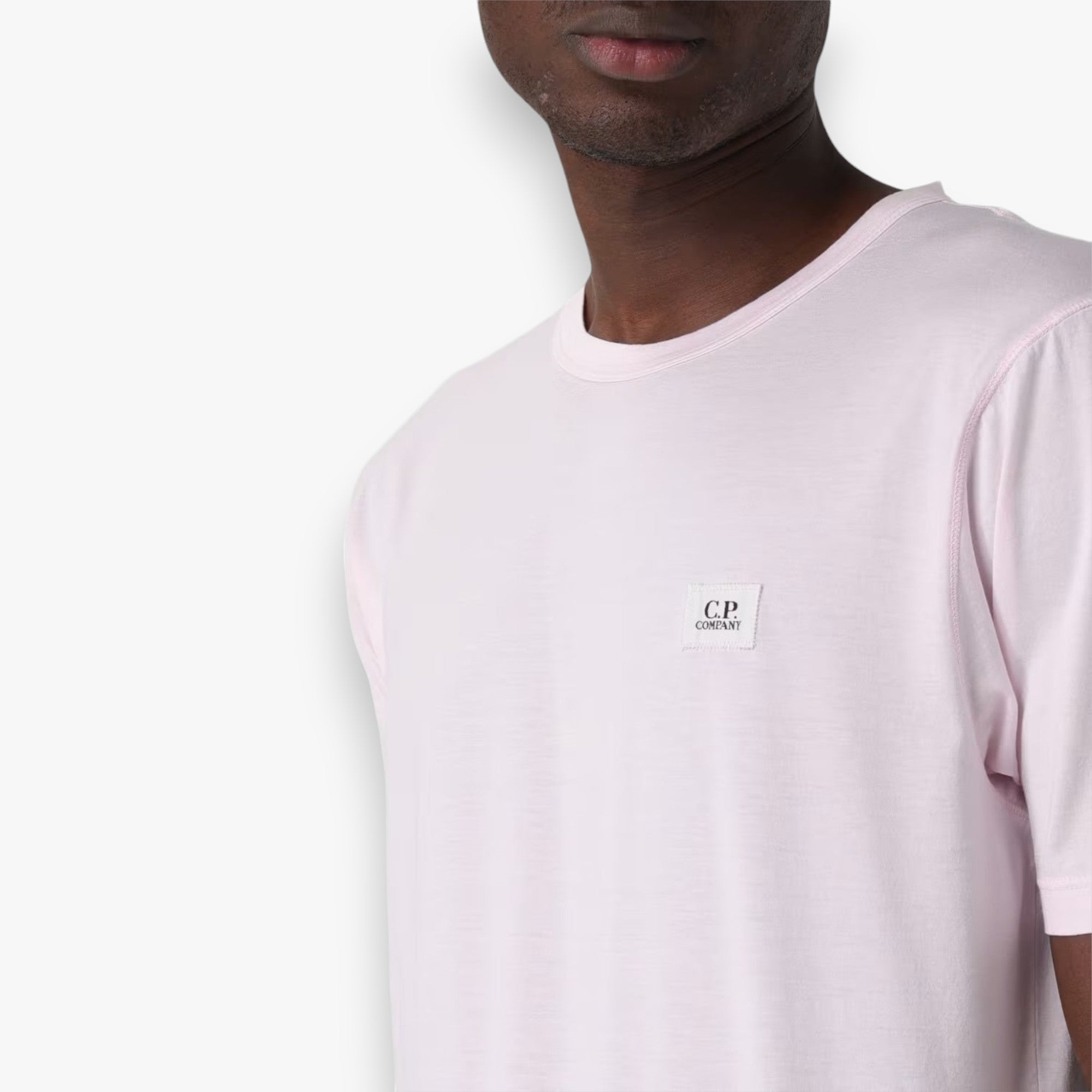 T-shirt en coton à patch logo - Urban Clothing