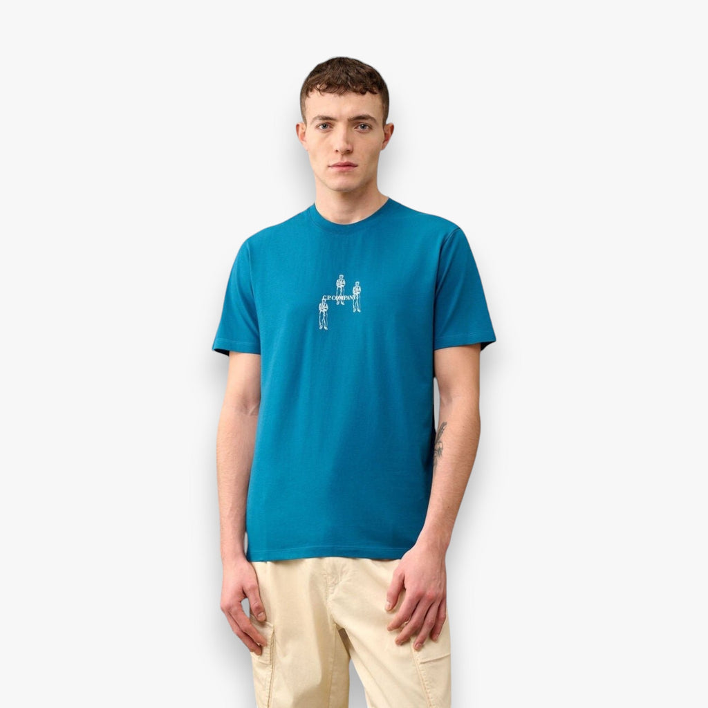 T-shirt graphique marin britannique - Urban Clothing